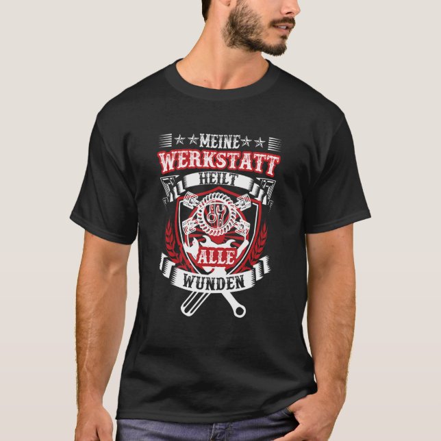 My workshop heals all woundstools craftsmen T-Shirt (Front)