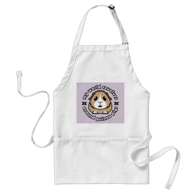 My World Revolves...Guinea Pig Apron (Front)