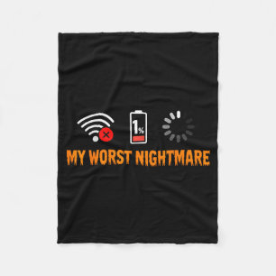 My Worst Funny For Gamers  Fleece Blanket
