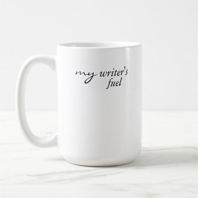 My Writer's Fuel | Drink, write, repeat Coffee Mug (Left)