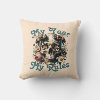 My Year My Rules Woman Power Xmas Custom Year Cushion