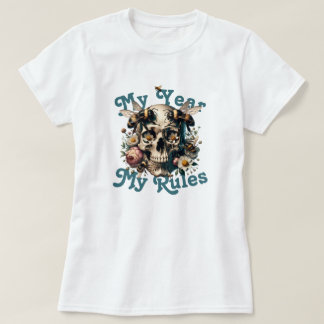 My Year My Rules Woman Power Xmas Custom Year T-Shirt