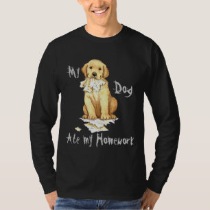 My Yellow Lab Ate my Homework T-Shirt