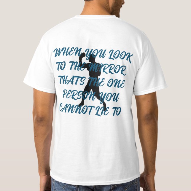 my yo in the mirror T-Shirt (Back)