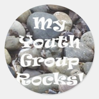 My Youth Group Rocks Stickers