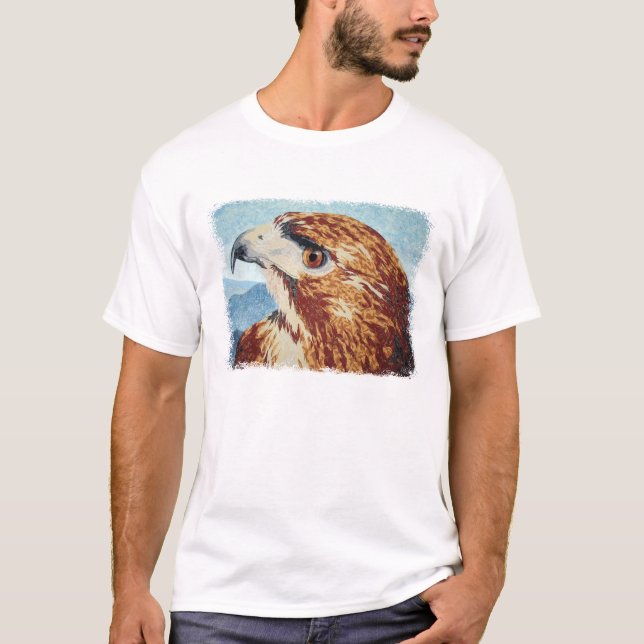 Mya - Red-tail Hawk T-shirt (Front)
