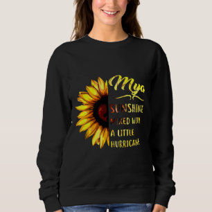 Mya Sunshine Mixed With A Little Hurricane Autism Sweatshirt