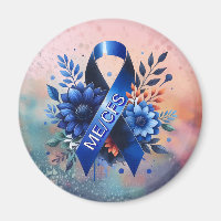 Myalgic Encephalomyelitis ME/CFS Awareness Ribbon