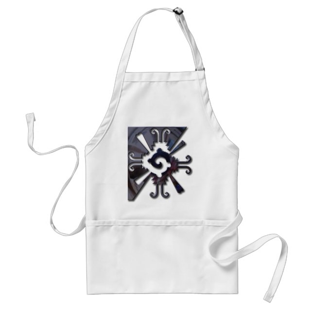 Myan Hunab Ku - Black Chrome Standard Apron (Front)