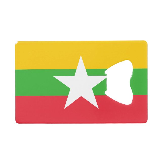 Myanmar Flag (Front (Horizontal))