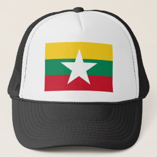 Myanmar Flag Trucker Hat