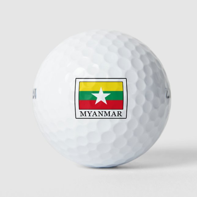 Myanmar Golf Balls (Front)