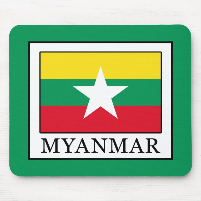 Myanmar Mouse Mat (Front)