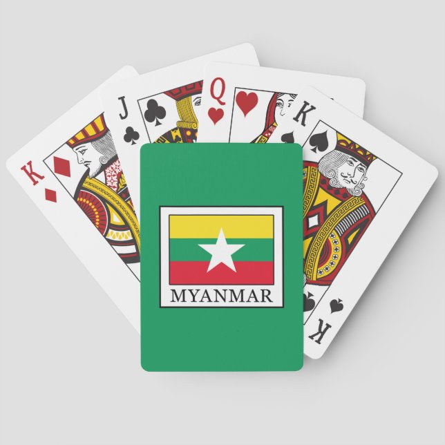 Myanmar Playing Cards (Back)