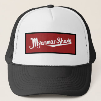 Myanmar-Shave - updated Burma-Shave Trucker Hat