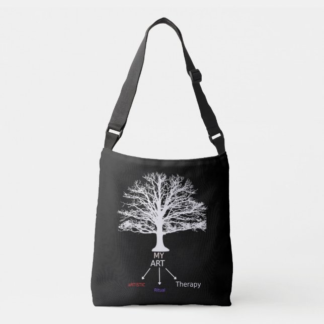 MyArt Tree  Crossbody Bag (Front)