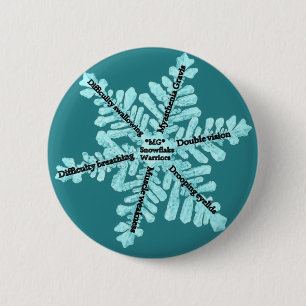 Myasthenia Gravis Awareness Gifts 6 Cm Round Badge