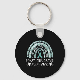 Myasthenia Gravis Awareness Key Ring