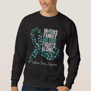 Myasthenia Gravis Awareness Month Teal Ribbon Sweatshirt
