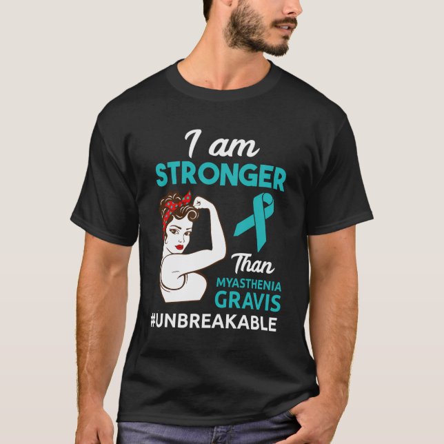 Myasthenia Gravis Awareness T-Shirt (Front)