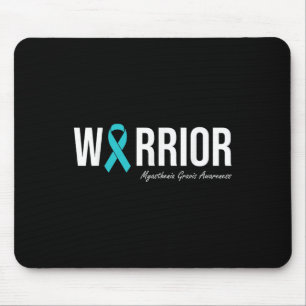 Myasthenia Gravis Awareness Teal Ribbon  Mouse Mat