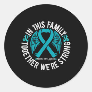Myasthenia Gravis Family Support Myasthenia Gravis Classic Round Sticker