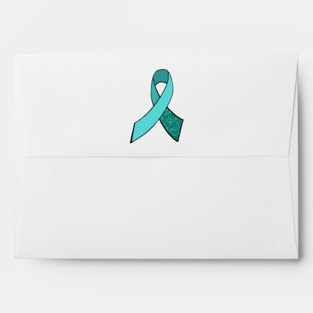 Myasthenia Gravis Greeting Card Envelopes (Back (Top Flap))
