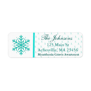 Myasthenia Gravis Return Address Labels
