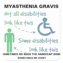 Myasthenia Gravis  STICKER
