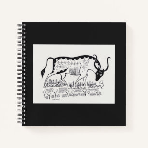 Mycenaean Greek Inspired Bull Notebook
