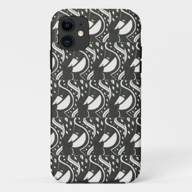 Mycenaean Greek Inspired Man iPhone Case (Back)