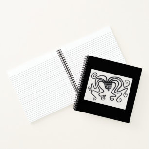 Mycenaean Greek Inspired Octopus Notebook