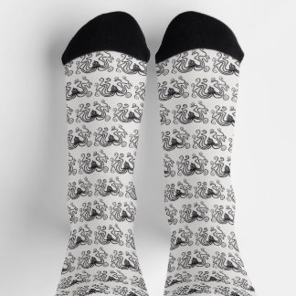 Mycenaean Greek Inspired Octopus Socks