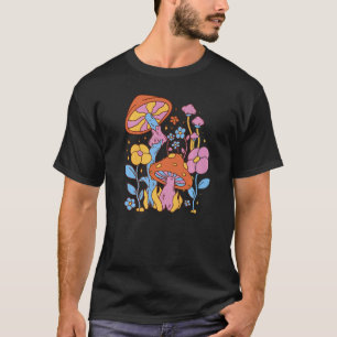 Mycology Colourful Magical Mushrooms For Hippies A T-Shirt