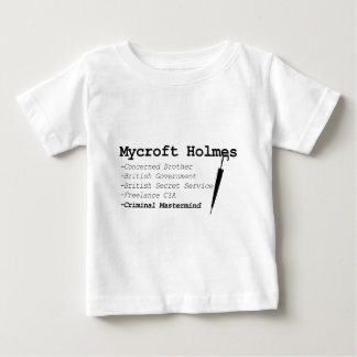 Mycroft blk baby T-Shirt