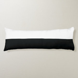 Mydeas | Black & White Extra Wide Stripes Body Cushion