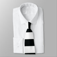 Mydeas | Black & White Thick Stripes