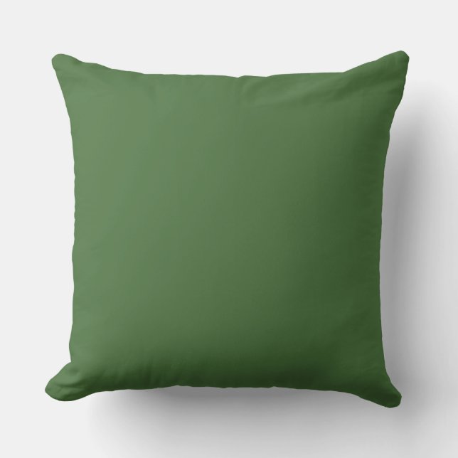 Mydeas | Lily Pad Tranquillity Solid Colour Cushion (Front)