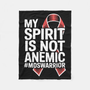 Myelodysplastic Syndrome Blood Cancer Mds Fleece Blanket