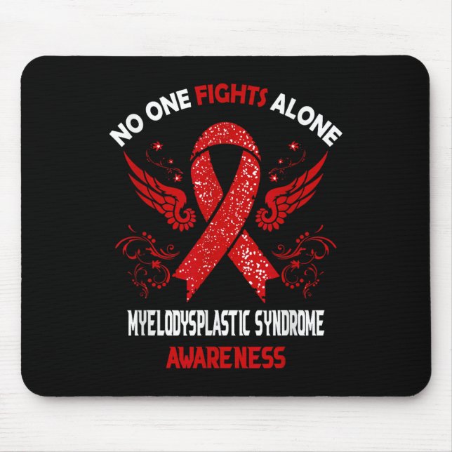 Myelodysplastic Syndrome Mds Awareness  Mouse Mat (Front)