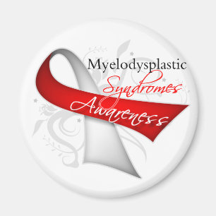 Myelodysplastic  Syndromes Awareness Ribbon Magnet