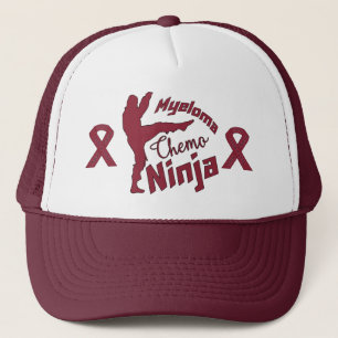 Myeloma Chemo Ninja Trucker Hat