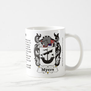 Myers Family Crest mug