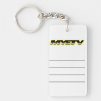 MYETV Acrylic Key Ring