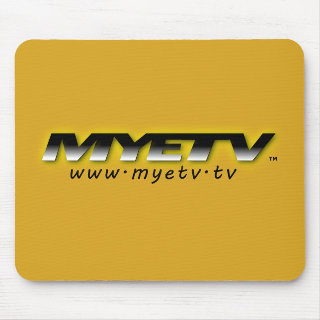 MYETV Mouse Mat (Goldenrod - Horizzontal) (Front)