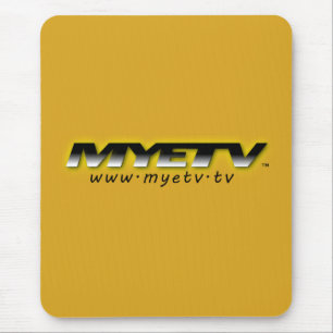 MYETV Mouse Mat (Goldenrod - Vertical)