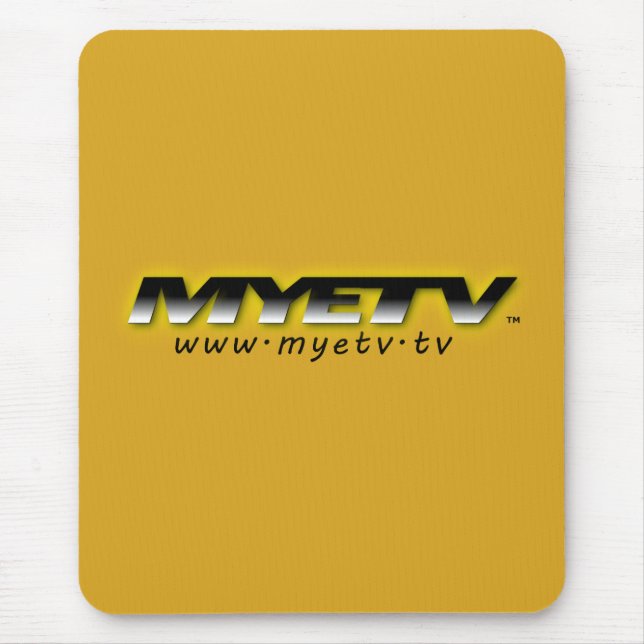 MYETV Mouse Mat (Goldenrod - Vertical) (Front)