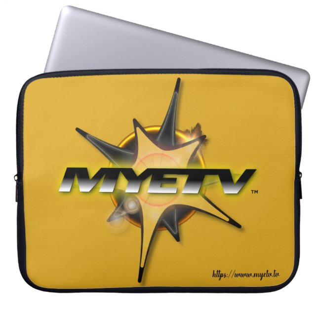 MYETV's Laptop Sleeve (Goldenrod colour) multi-siz (Front)