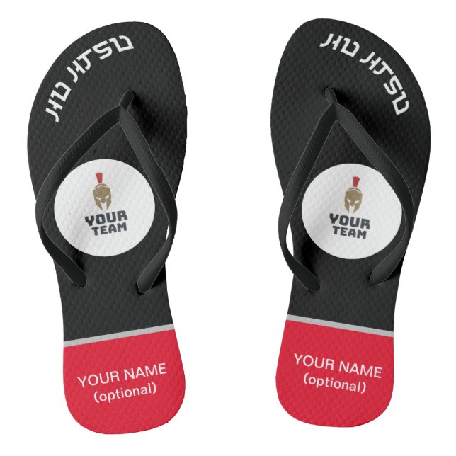 MyJiuJitsuStore FlipFlop Black Belt edition (Footbed)