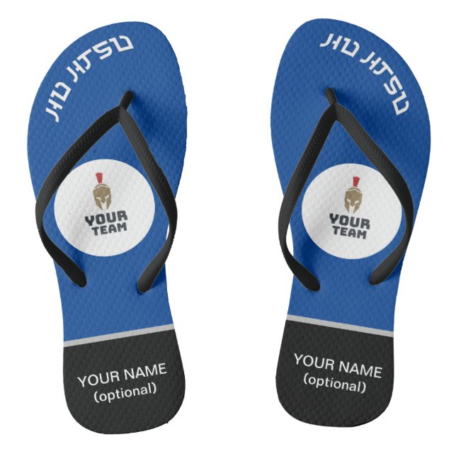 MyJiuJitsuStore  FlipFlop  Blue Belt edition (Footbed)